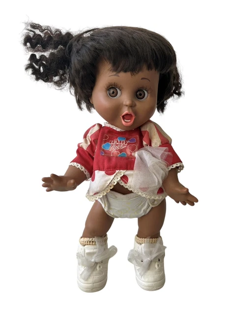 Poupée Galoob Baby Face AA So Excited Becca Black Bathtub Babies
