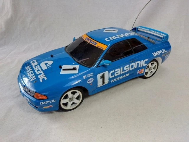 Voiture Radiocommandée Kyosho 1/8 Nissan Skyline GT-R Calsonic - Occasion - Modèle GP10 Racing
