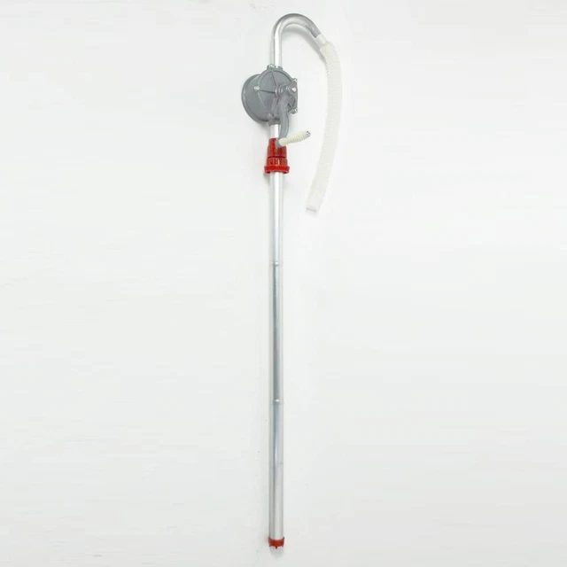 55 GALLON DRUM Rotary Barrel Pump Hand Crank Diesel Fuel Oil Gas