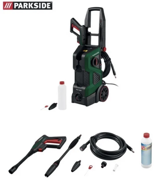 PARKSIDE 1800W HIGH Power Pressure Washer Jet Wash Car Patio Cleaner £