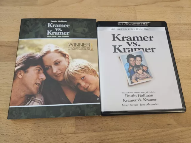 Kramer vs. Kramer 4K / Blu Ray w Slipcover U.S. Release Columbia Classics Vol 4