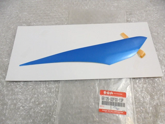 Suzuki TL1000R W 1998 Right Rear Seat Cowl Emblem Sticker Graphic 6813502F00Y3P