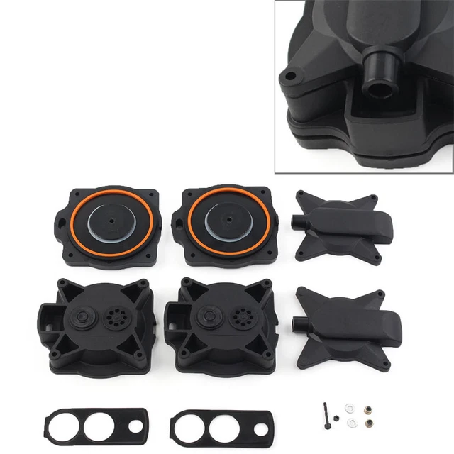 Complete Air Pump Diaphragm Rebuild Repair Kit For Hiblow HP‑100 HP‑120