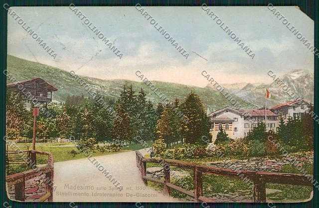 Sondrio Madesimo cartolina QQ7445