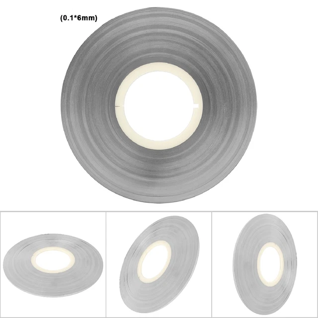 (0.1 * 2mm)Good Gloss Nickel Strip Tape Good Weldability Steel Nickel Strip Tape
