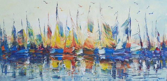 tableau peinture  acrylique 50x100