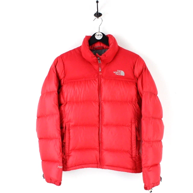 Piumino THE NORTH FACE Nuptse 700 vintage rosso tampone da donna | taglia XS