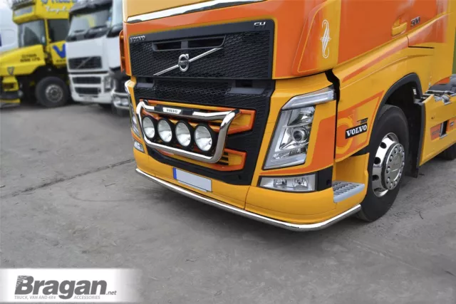 Under Bumper Bar To Fit Volvo FM5 2021+ Stainless Steel Spoiler