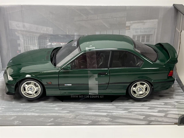 BMW E36 M3 Gt Vert 1995 1:18 Echelle Solido 1803907