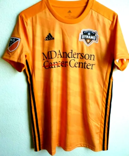 Women's Adidas Houston Dynamo Soccer Home Jersey M NWT