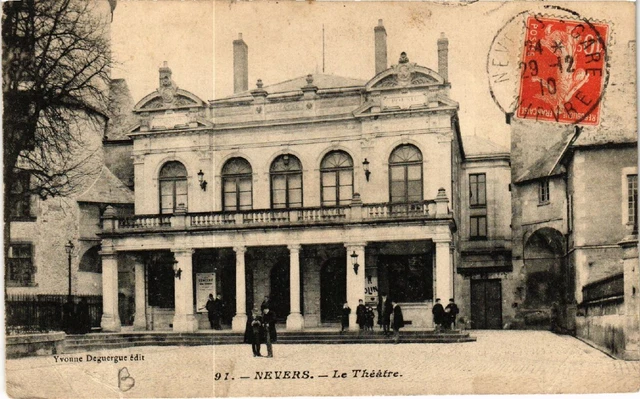 CPA AK NEVERS - The Theatre (456945)