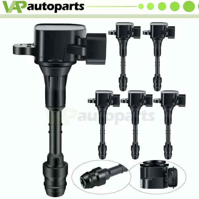 6x Ignition Coils for Nissan Frontier Pathfinder Altima Maxima 3.5L 4.0L UF349