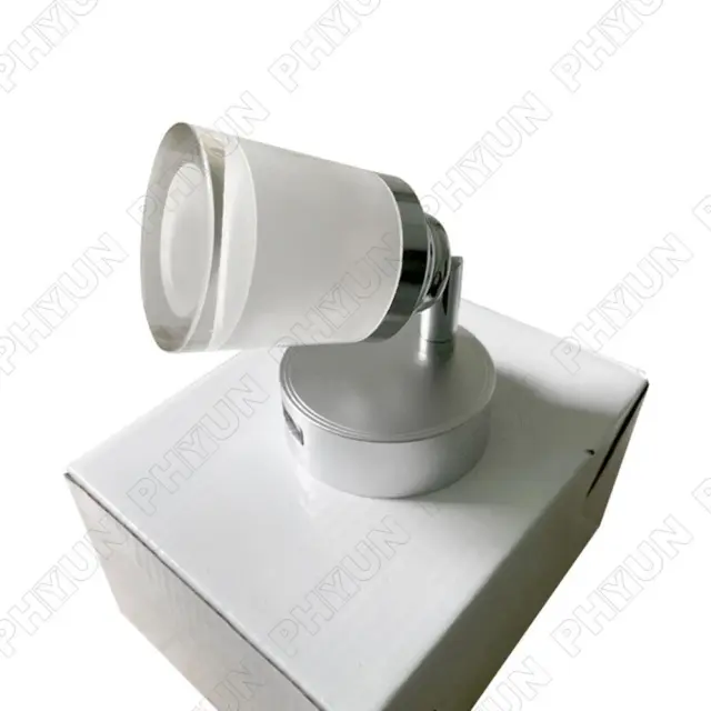 12-24V LED Swivel Sofa Bedside Reading Light RV Camper Wall Desk Lamp Warm White