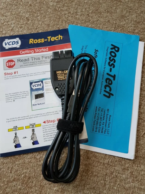 Ross Tech Usb Interface GENUINE ROSS TECH Hex + Can USB VCDS Interface VAG Audi VW SEAT Skoda £ ...