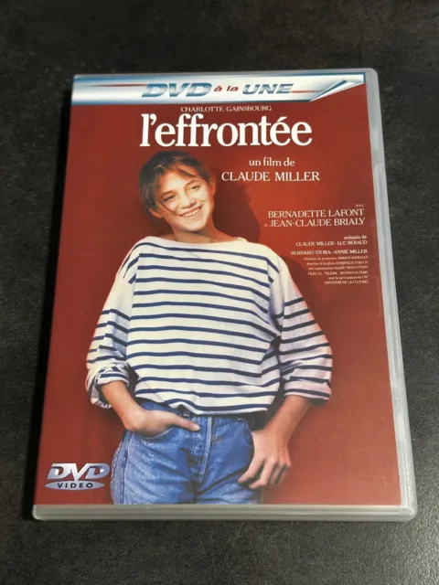 L'EFFRONTEE DVD Charlotte GAINBOURG Bernadette LAFONT Jean-Claude BRIALY