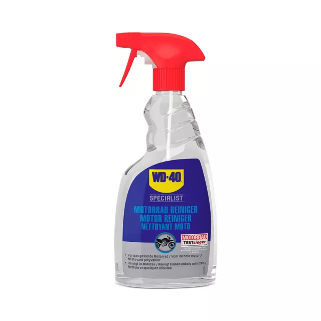 WD-40 Specialist Motorbike Motorrad Komplettreiniger Pflege 500ml Sprüh, 49241