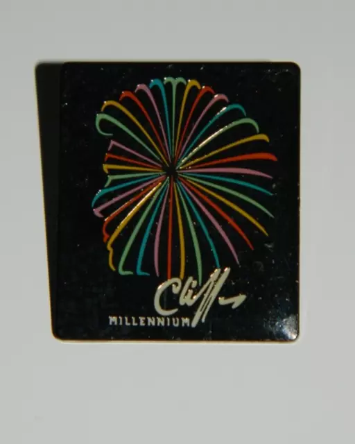 Cliff Richard Millennium Pin Badge