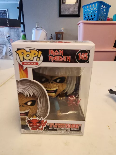 Funko Pop! Iron Maiden "The Number Of The Beast Eddie" #145 Vinyl Figure