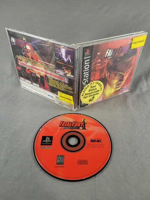 Real Bout Fatal Fury Preise PAL Playstation | Preise für Nur Spiel, OVP und Neu vergleichen