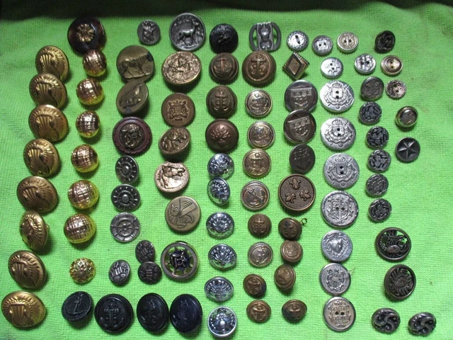 Lot Mercerie Vintage - Gros Boutons Blancs Et Nacrés - Pour Couture Et Création