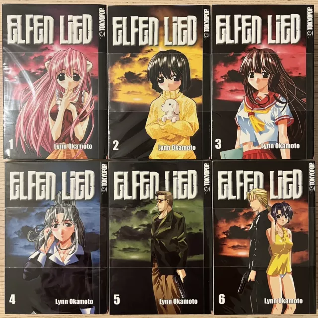 ELFEN LIED Manga Band 1 - 6 ALLE 1. Auflage KOMPLETT