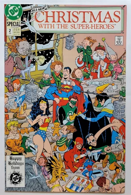Christmas with the Super-Heroes #2 (Dec 1989, DC) 8.0 VF
