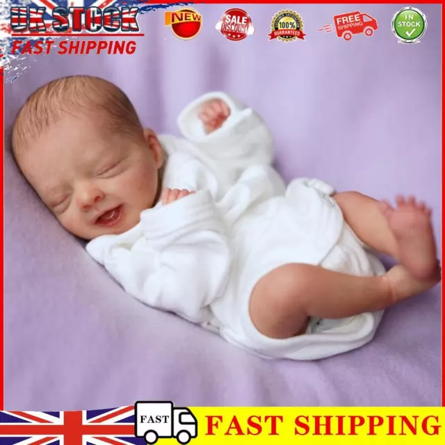 Soft Touch Unfinished Reborn Doll Kit Hand-assembled Infant Real Emotions Baby