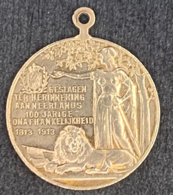Medaille Ankunft König Wilhelm I.-100 Jahre Unabhängigkeit der Niederlande-1930