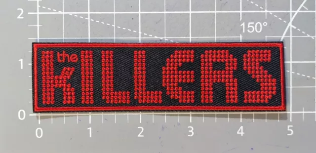 The Killers Band Patch 1.5x5" 2000s Alt Rock Mr. Brightside Embroidered Iron On 2