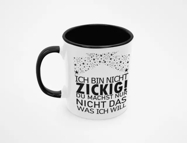 Ich bin keine Zicke - Kaffeetasse / Geschenk / Familieuuu