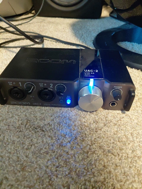 ZOOM UAC-2 USB 3.0 Audio Interface High Resolution Recording Japan