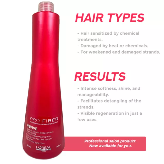 L'Oreal Professional Pro Fiber REVIVE shampoo 34 fl oz