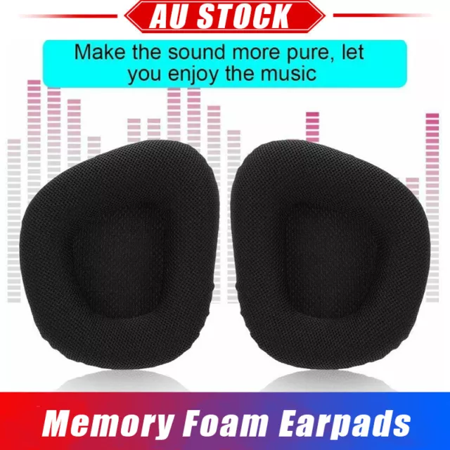 1pair Memory Foam Earpads Ear Covers for Corsair VOID PRO RGB USB Gaming Headset