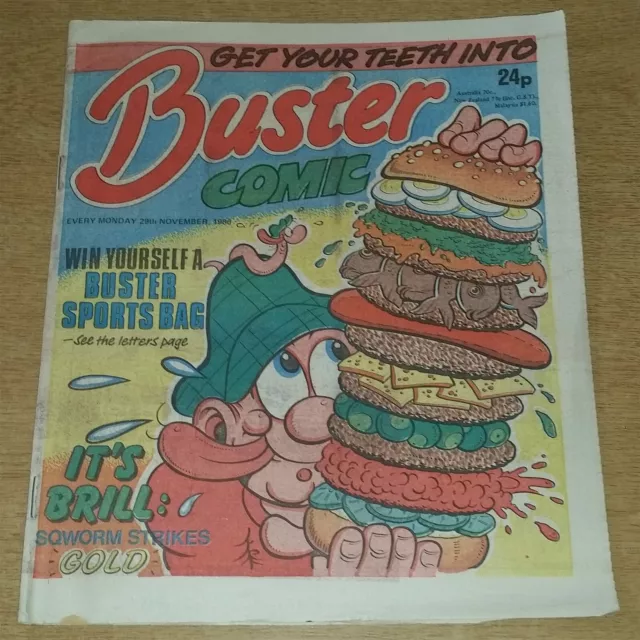 Buster 29Th November 1986 Ipc Magazine British Weekly Comic _