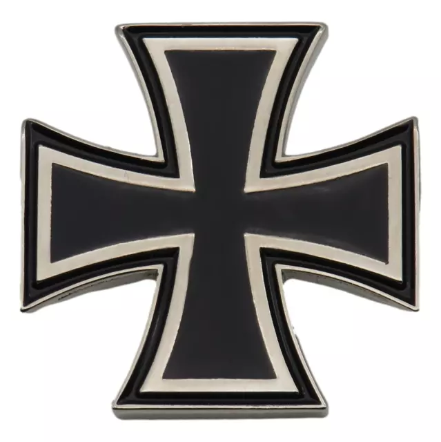 Eisernes Kreuz Biker Abzeichen Iron Cross Pin Anstecker Motorcycle