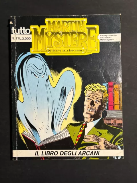 SERGIO BONELLI EDITORE - TUTTO MARTIN MYSTERE n° 21, IL LIBRO DEGLI ARCANI