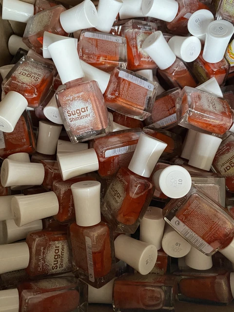 Sally Hansen Sugar Shimmer Nail Color Nail Polish Wholesale Bulk (20)