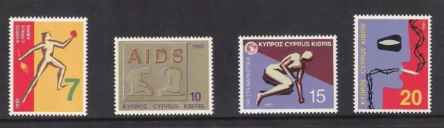 Chipre 1995 Información sanitaria MNH