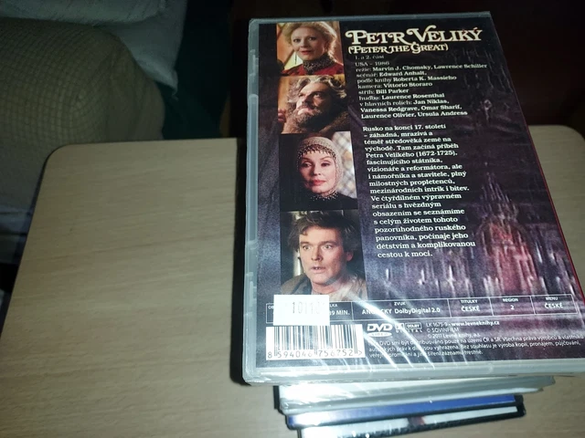 PETER THE GREAT Complete MiniSeries DVD 1986 import plays in english ...