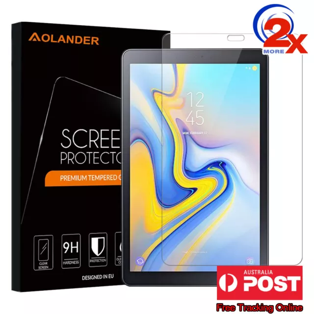 2x Tempered Glass Screen Protector F Samsung Galaxy Tab A9+ S9 FE S8 Ultra A8 A7