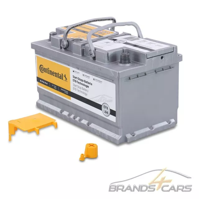 CONTINENTAL AUTOBATTERIE 12V STARTERBATTERIE 75Ah 730A LB4 EFB 3