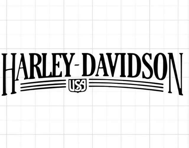 HARLEY DAVIDSON GAS Tank Decals X2 Harley Custom Chopper Vinyl Decal