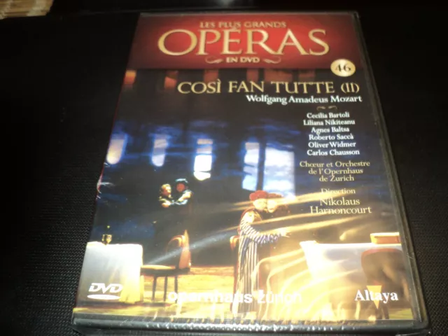 DVD NEUF "COSI FAN TUTTE VOL.2 II - Mozart" Les plus grands operas N°46