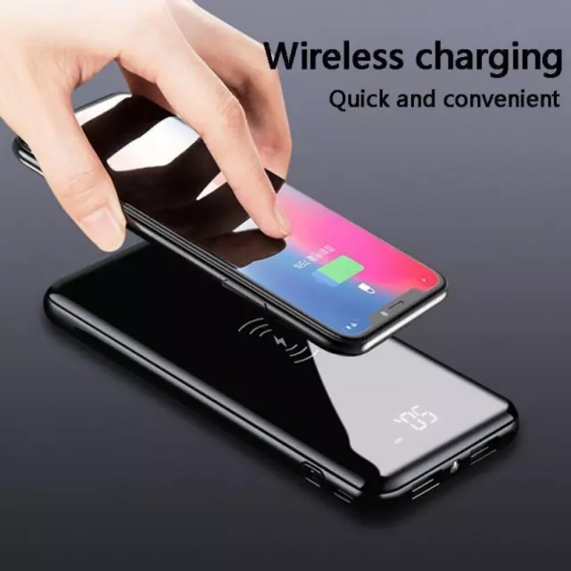 Wireless Power Bank 1000000mAh Fast Charging Portable Charger battery For iphone
