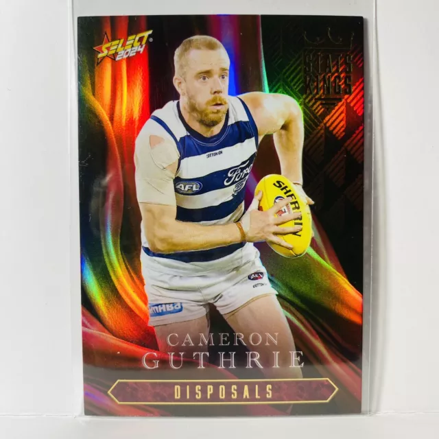 2024 Select AFL Footy Stars Stats Kings Cameron Guthrie Geelong Cats SK31
