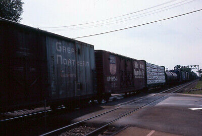 Railroad Slide - Union Pacific #169343 Box Car 1985 La Grange Illinois Freight