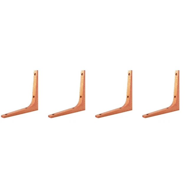 4pcs Shelf-Shelf Bracket Triangle Triangle Support Support étagère murale pour