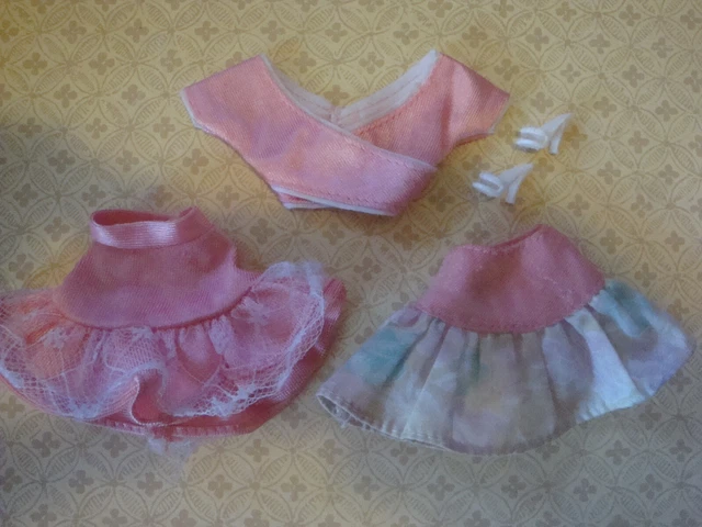 Tenue Pour Poupée Barbie - Jupe En Satin Et Tulle, Modèle 326 (Occasion)