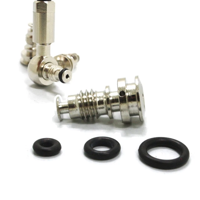 ABSOPRO Banjo-Bolzen Adapter 8mm - 2er Set Metall Bronze Für Motorrad & Auto