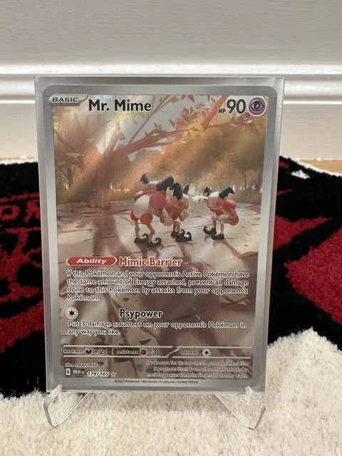 POKEMON TCG - Mr Mime 179/165 AR - Scarlet & Violet - Pokémon 151